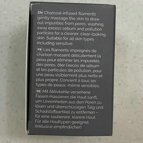 ❤️ Clarisonic Charcoal Cleansing Brush Head New in Box - Picture 4 of 9